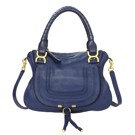 chloe marcie navy ink|Chloe Marcie Bag .